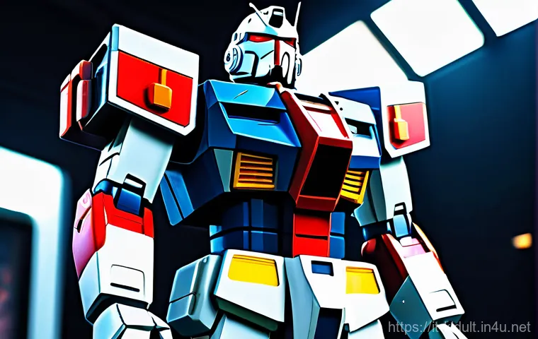 건담 월드 투어 정보 - **Prompt:** "A powerful and iconic RX-78-2 Gundam Mobile Suit, rendered with exquisite detail, stand...
